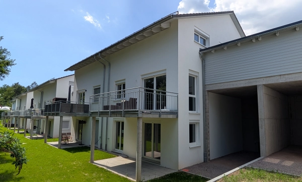 Weitere Außenansicht des Bauprojekts